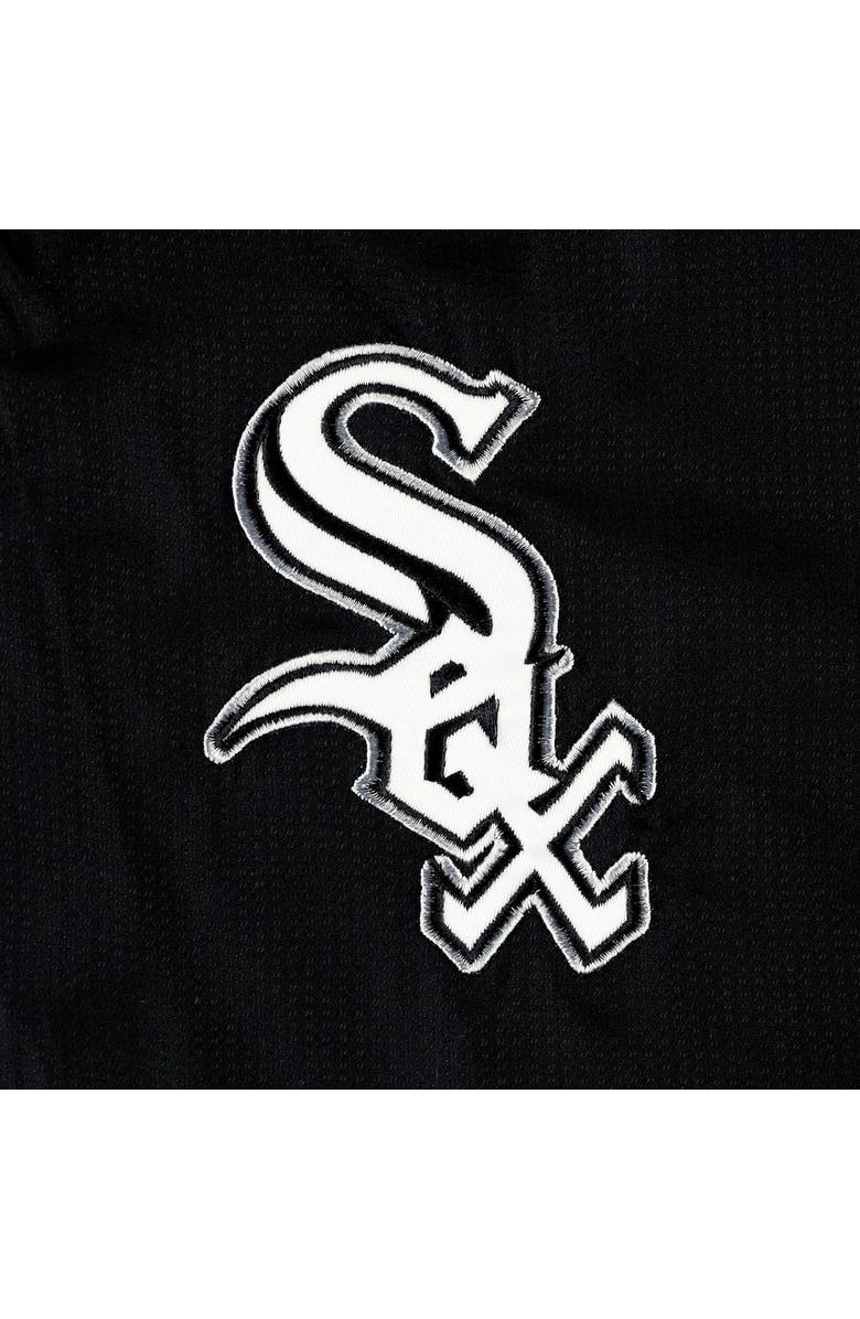 G-III SPORTS BY CARL BANKS Men's G-III Sports by Carl Banks Black/Silver Chicago White Sox Fair Catch Half-Zip Hoodie, Alternate, color, Black