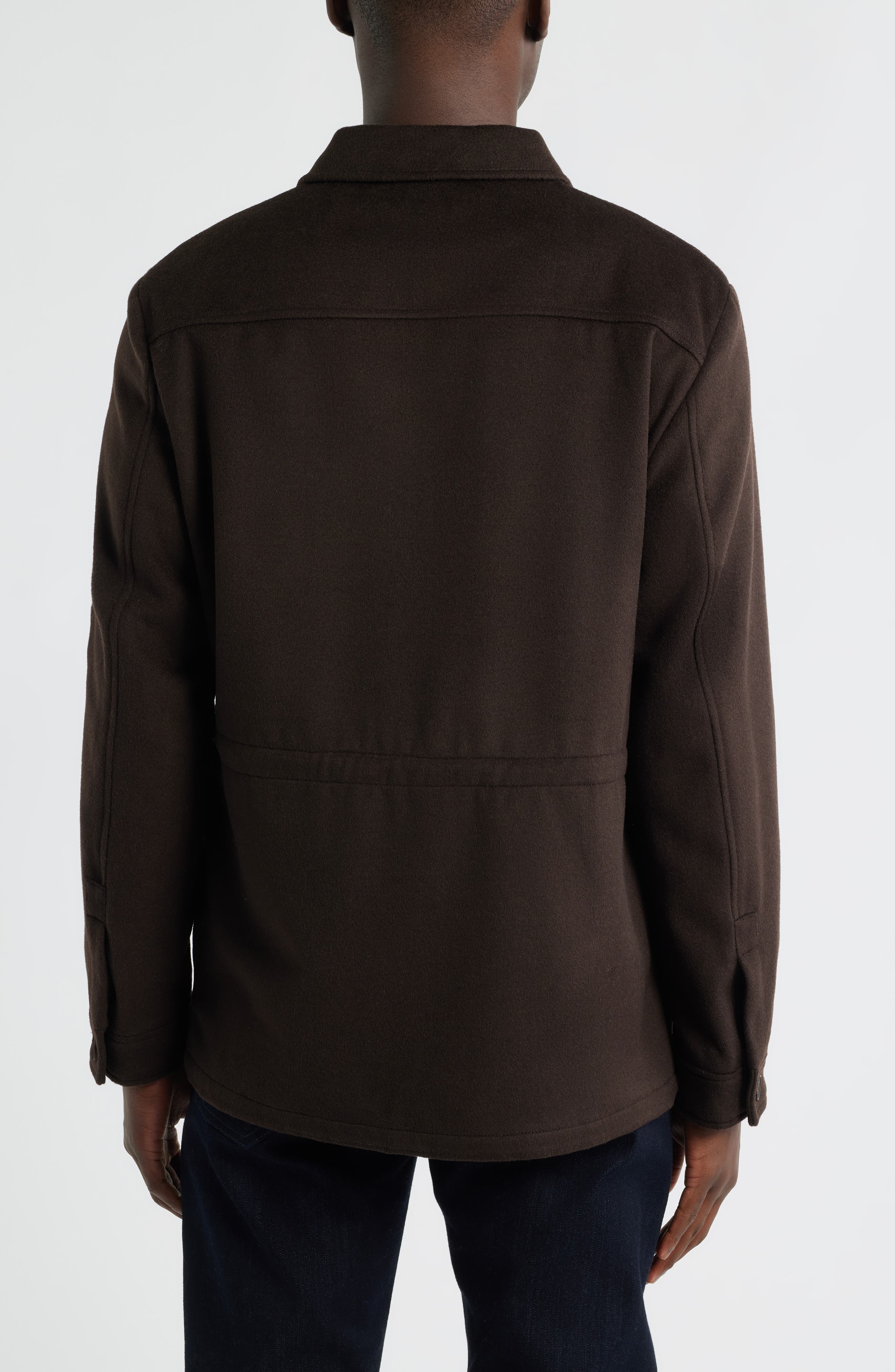 Felted Wool Blend Field Jacket - image 2