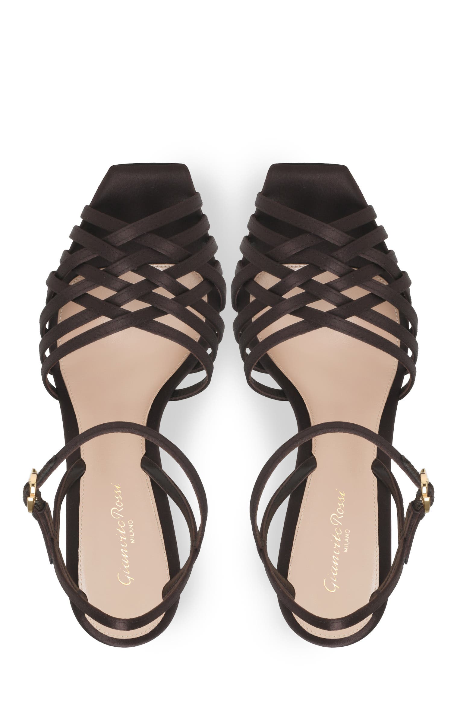Kerry Sandal, Alternate, color, Brown Fabric