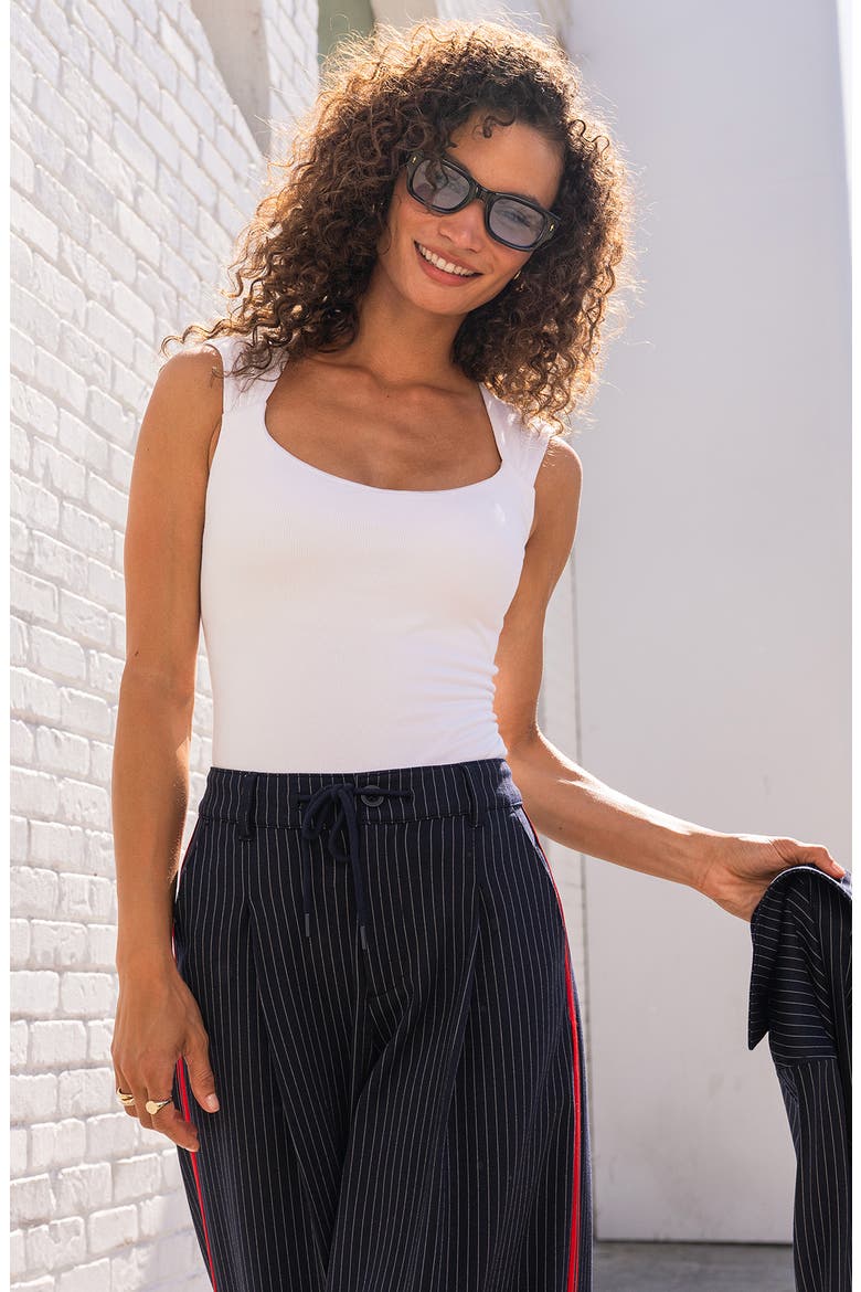Rib Tank, Alternate, color, CREAM