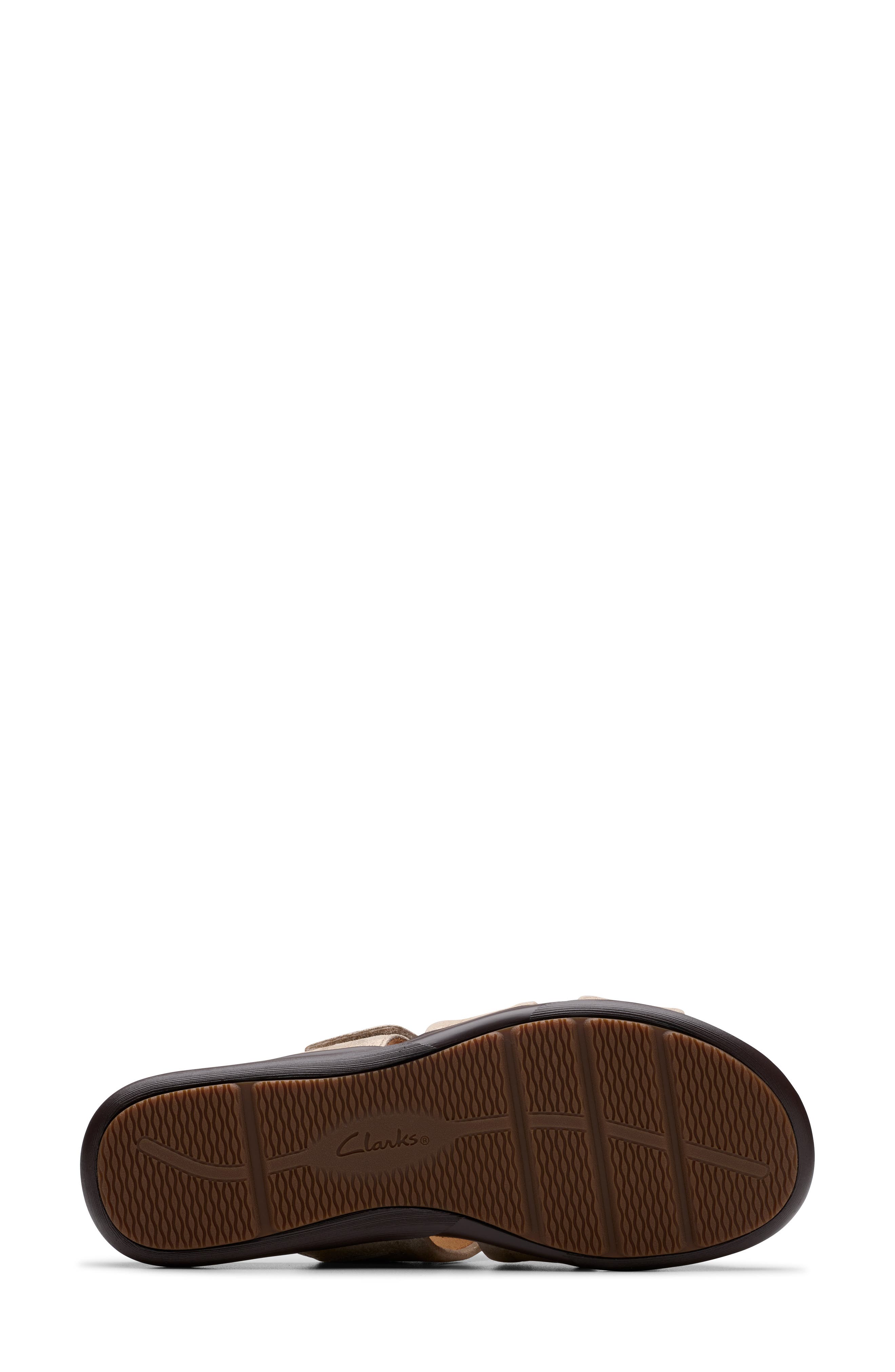 Clarks<sup>®</sup> Kitly Slide Sandal, Alternate, color, Metallic Leather