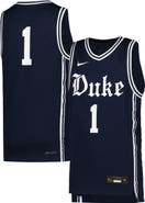 Nike Youth Nike #1 Navy Duke Blue Devils Icon Replica Basketball Jersey
