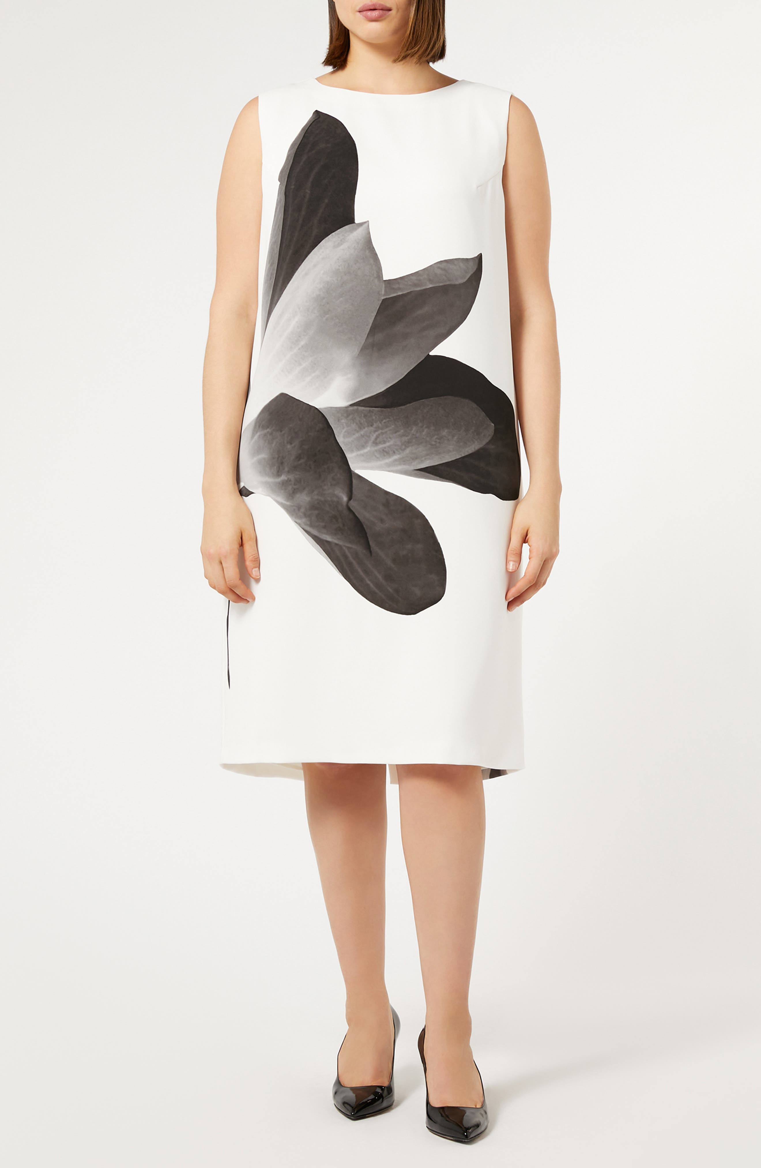 Marina Rinaldi Oggetti Print Shift Dress