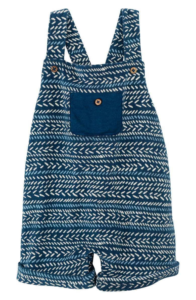 Oliver & Rain Whaleshark Romper, Graphic Tee, Shorts & Bandana Bibs Gift Set, Alternate, color,