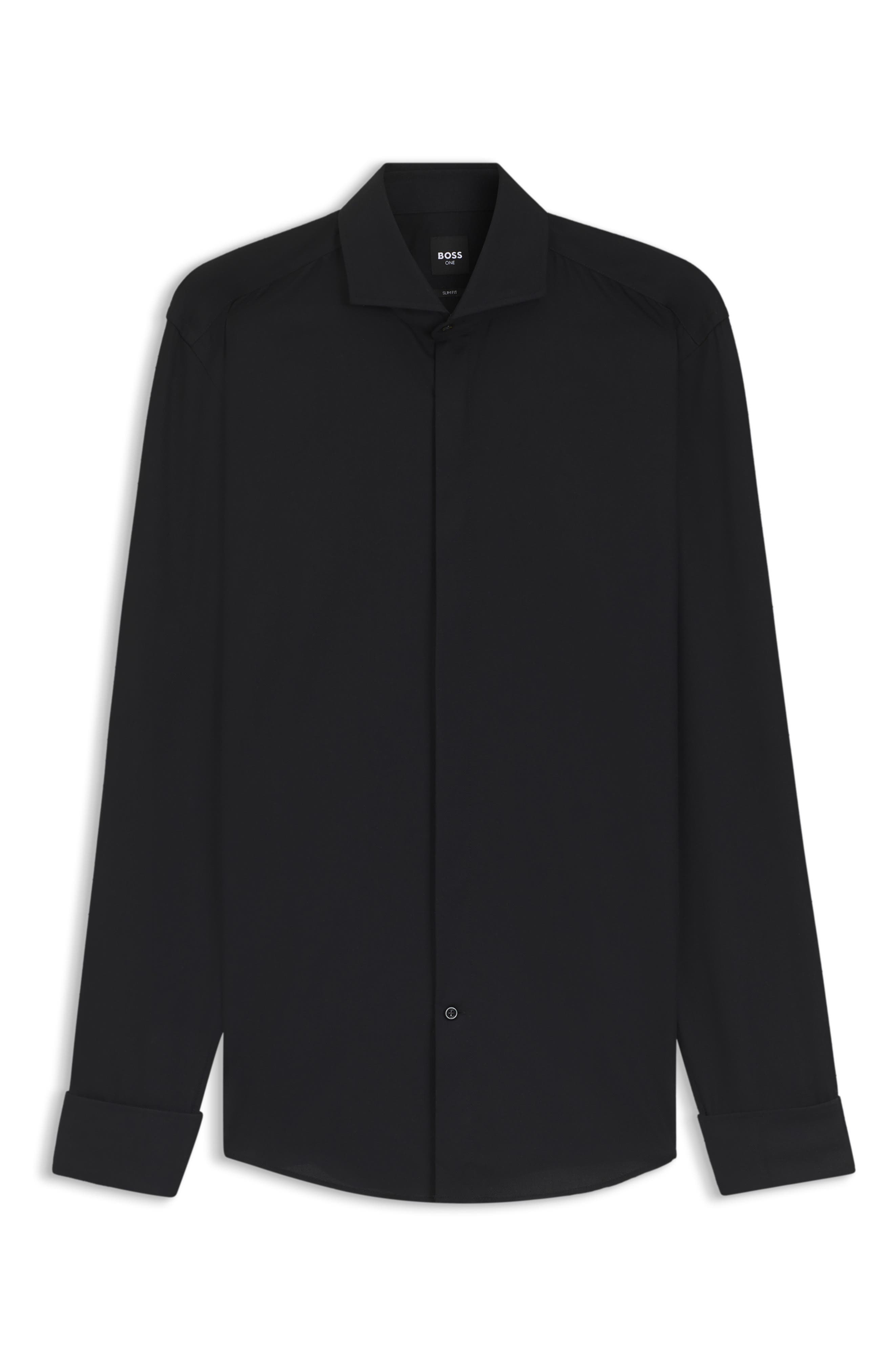 boss black dress shirt Hank Slim Fit Wrinkle Resistant Cotton Tuxedo (Men) vendor-Beginning Boutique iron finish. Size:Small 2/4 50 and Fabulous: Party