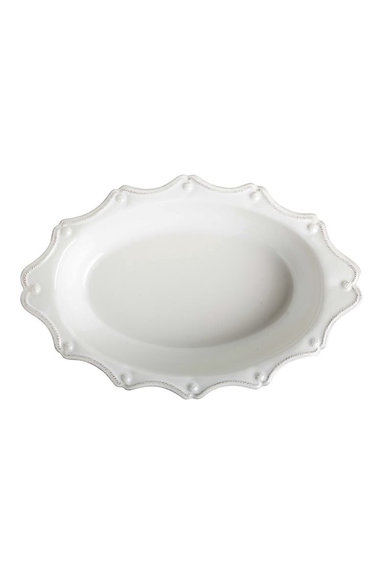 'Berry and Thread' Oval Baking Dish, Alternate, color, WHITEWASH