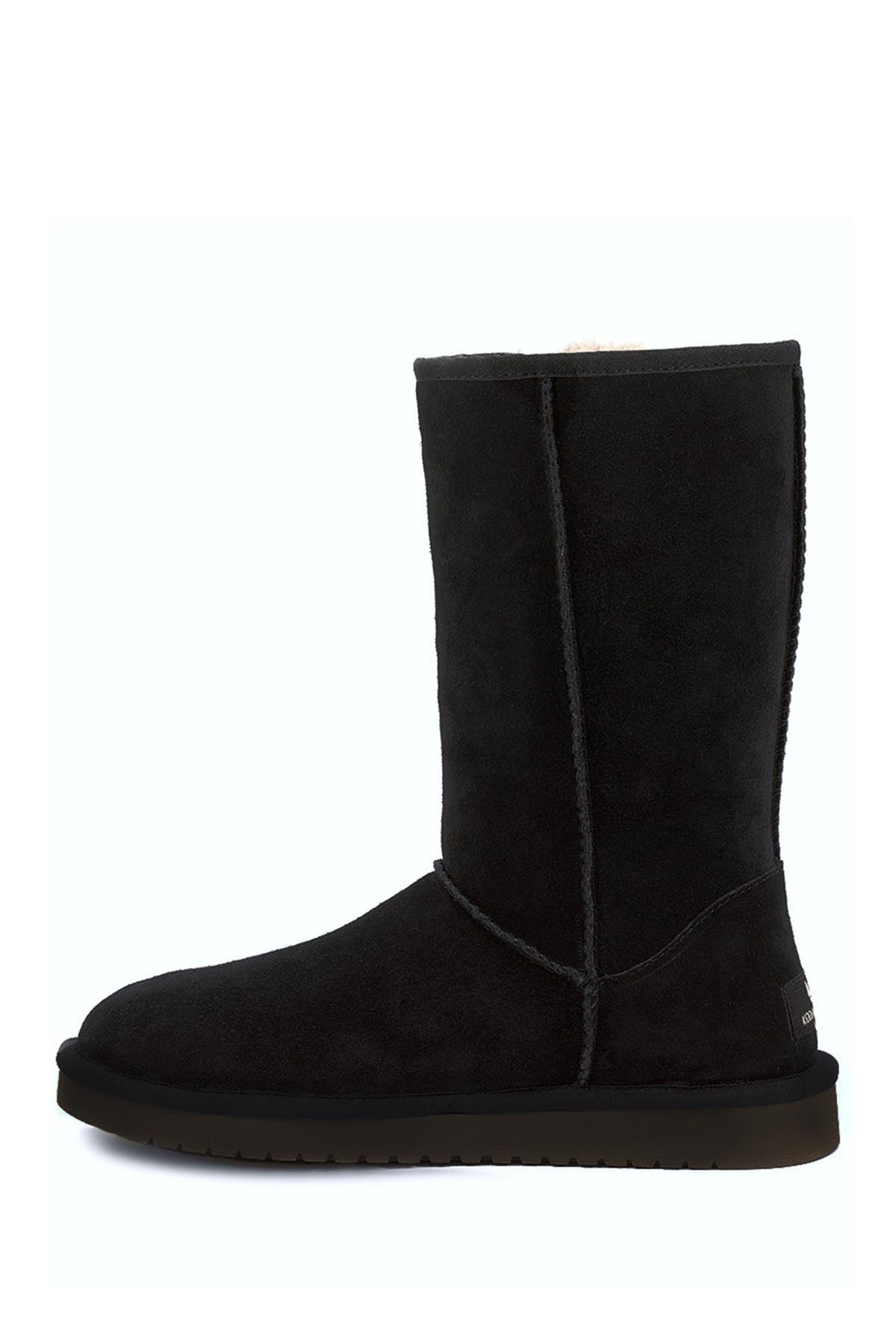 Koolaburra by UGG Victoria Tall Genuine Dyed Shearling Trim & Faux Fur Boot, Alternate, color, BBBLC
