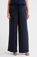NORDSTROM RACK Textured Satin Drawstring Pants