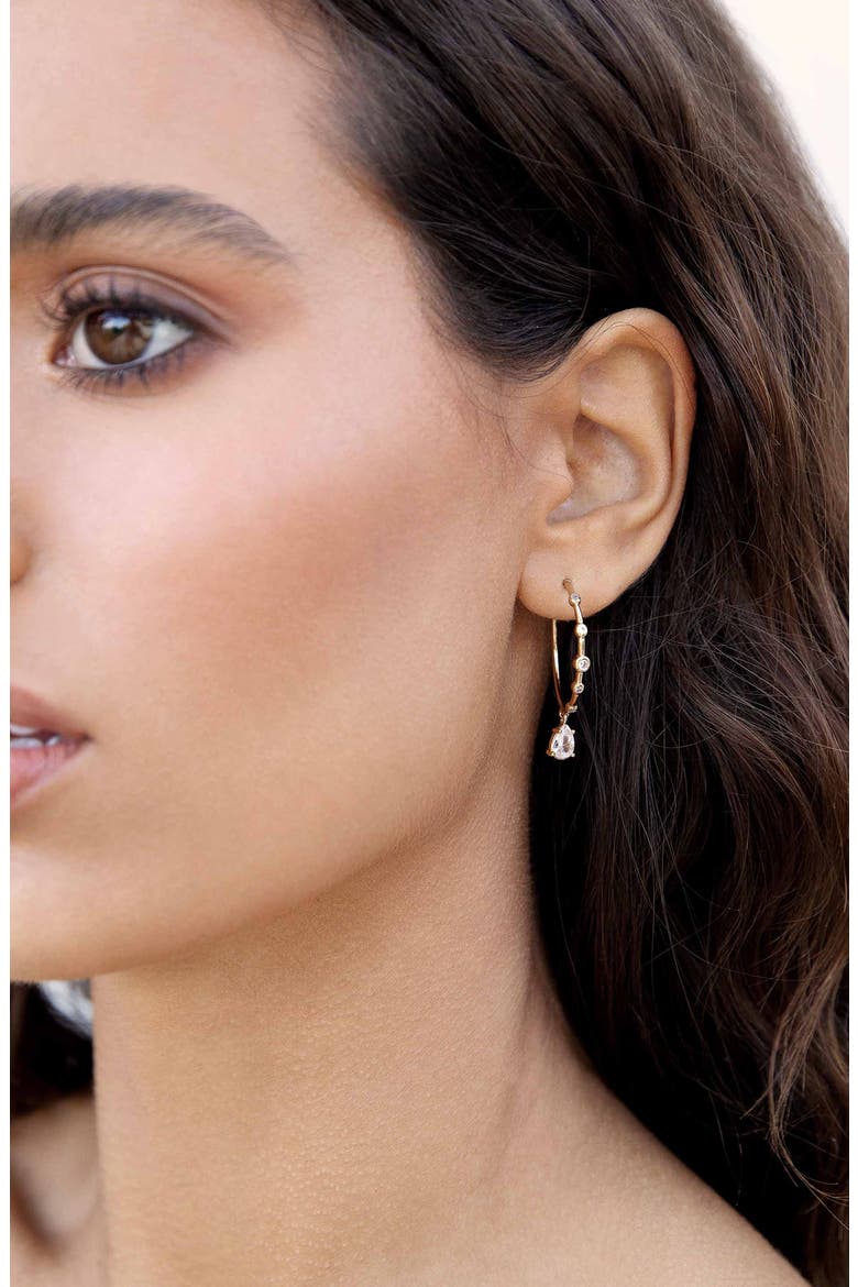 Delicate Hoop Earrings, Alternate, color, GOLD