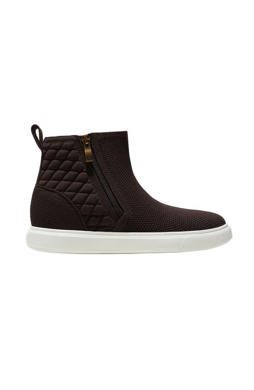 Vivaia Round-toe Hidden Wedge Sneakers In Brown