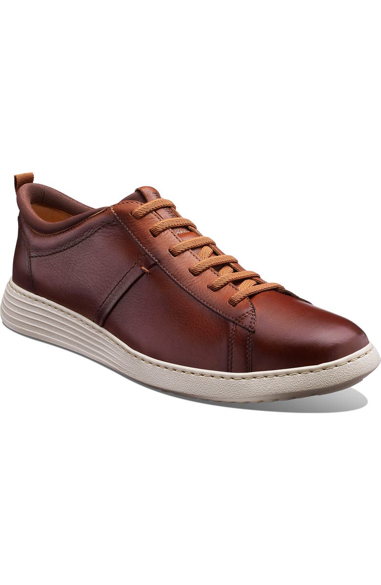 Samuel Hubbard Featherlight Flight Sneaker, Main, color, Cognac Leather