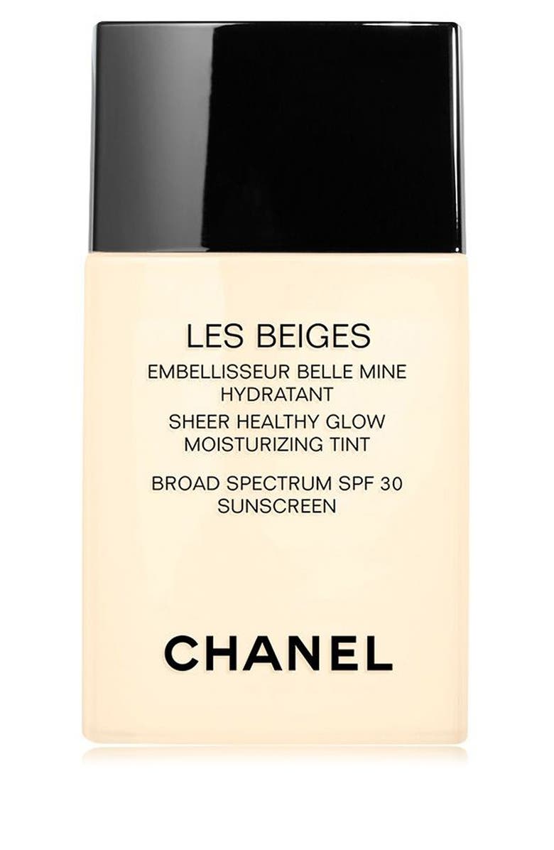 CHANEL LES BEIGES SHEER HEALTHY GLOW Moisturizing Tint Broad Spectrum SPF 30, Main, color, 