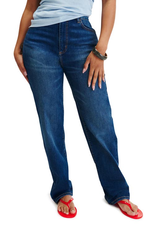 Women's Curvy Stretch Straight Jean