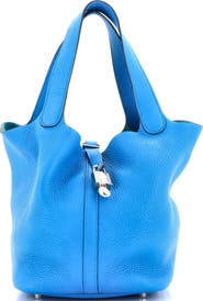 Pre-Owned Hermes Picotin Lock Bag Clemence MM