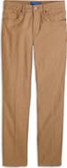 Scotch & Soda Dobby Stretch Cotton Straight Leg Pants