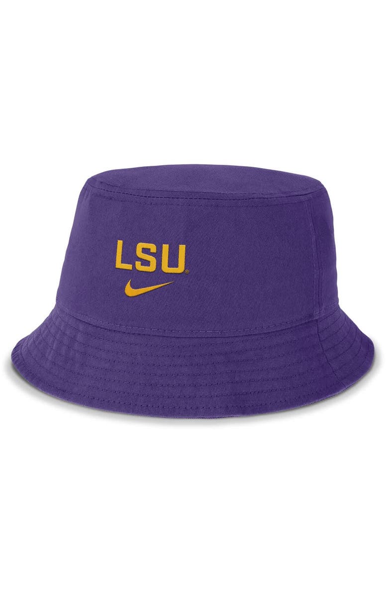 Nike Men's Nike Purple LSU Tigers Apex Primetime Bucket Hat, Main, color, Purple