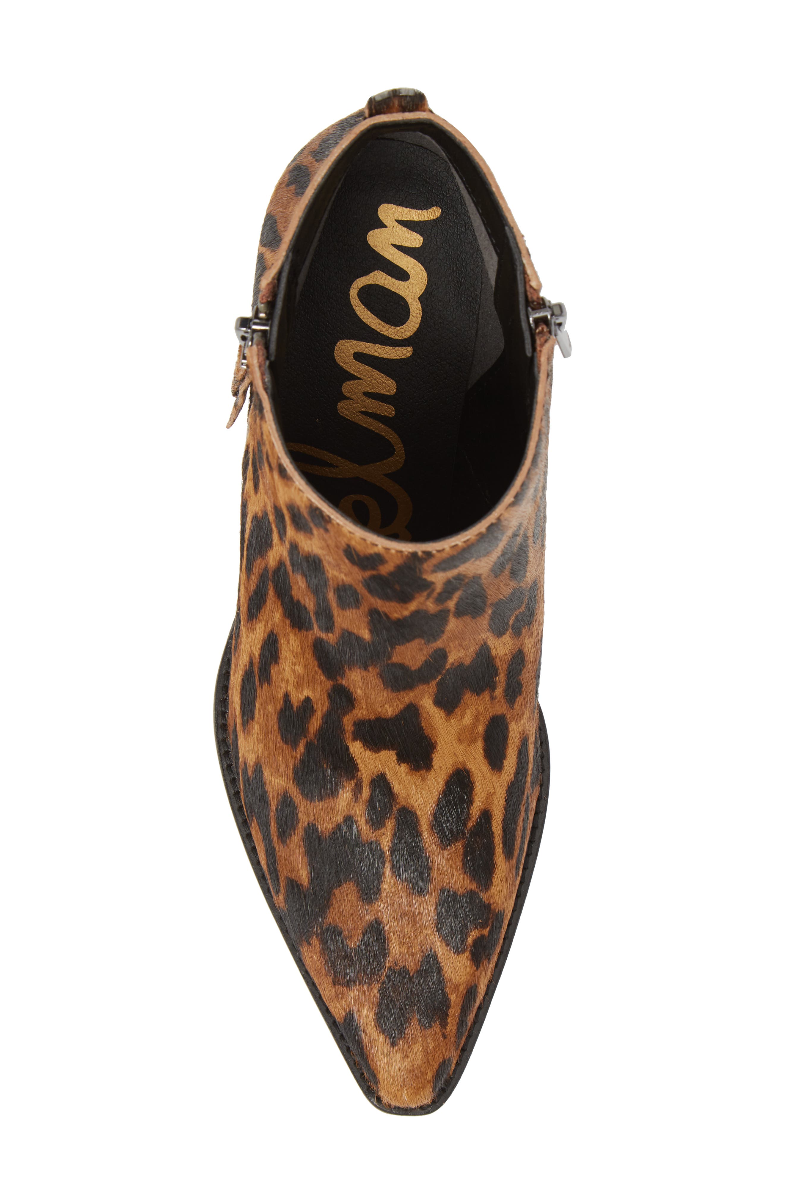 Walden Bootie, Alternate, color, LEOPARD BRAHMA HAIR