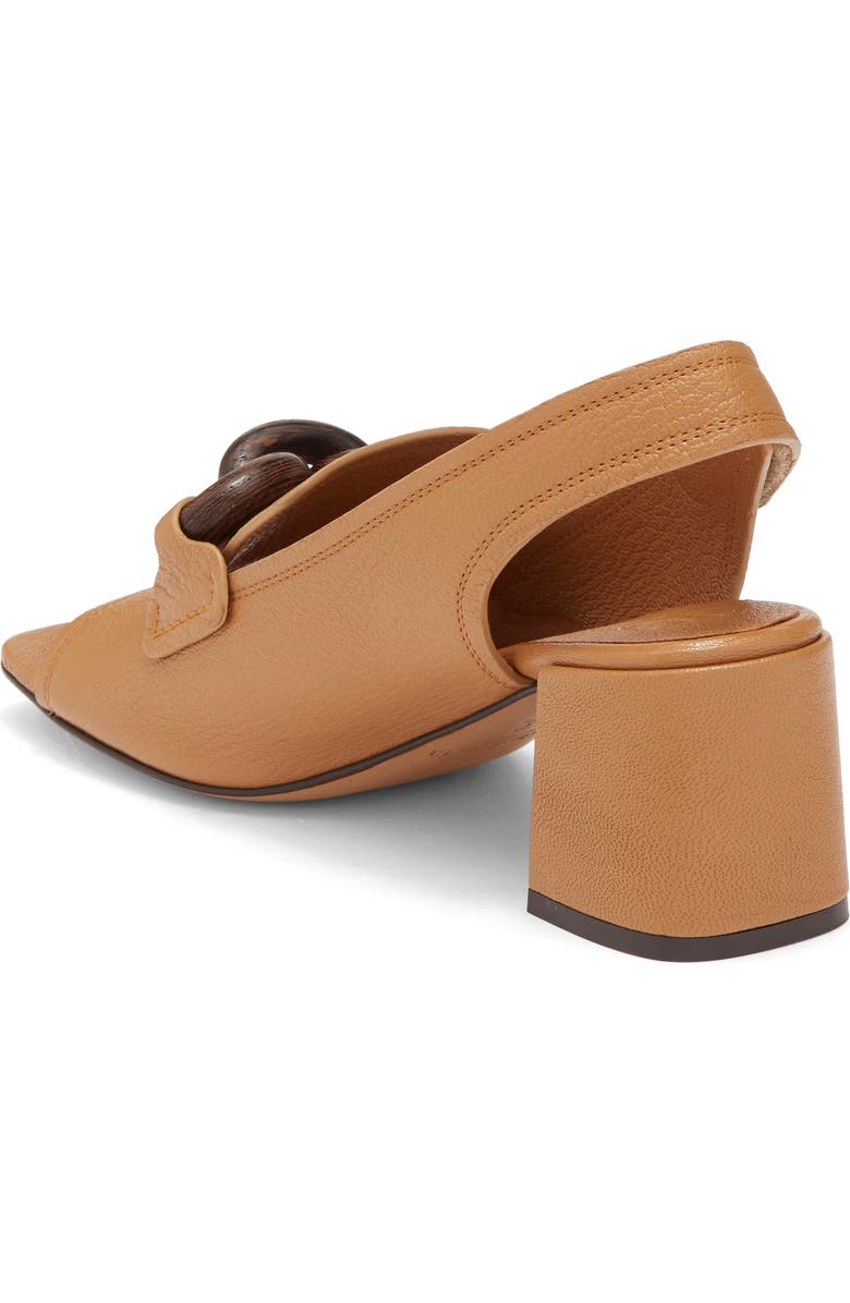 Pedro Garcia Udelia Block Heel Slingback Sandal, Alternate, color, Tan