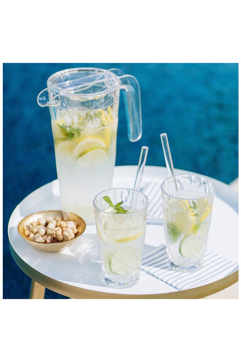Superglass Shatterproof Pitcher, Alternate, color, CLEAR