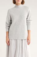 NORDSTROM RACK Raglan Sleeve Mock Neck Sweater