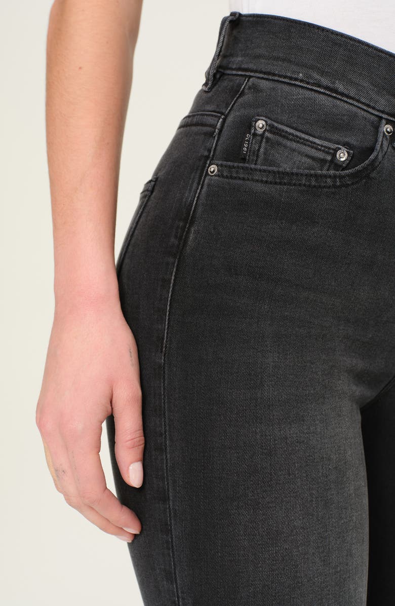 DL1961 Bridget Bootcut High Rise Instasculpt Jeans, Alternate, color, Soft Black