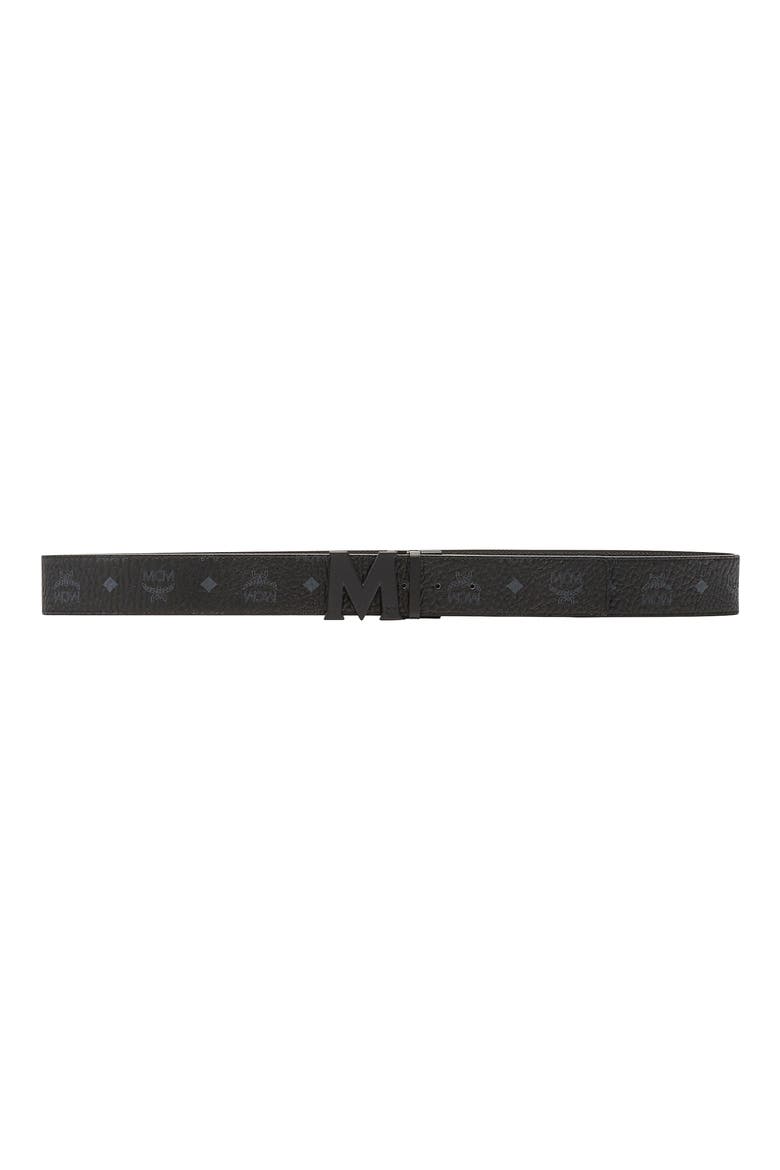 Claus M Reversible Belt 1.75" in Visetos, Alternate, color, BLACK