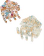 NATASHA Tasha Assorted 2-Pack Matte Jaw Hair Clips