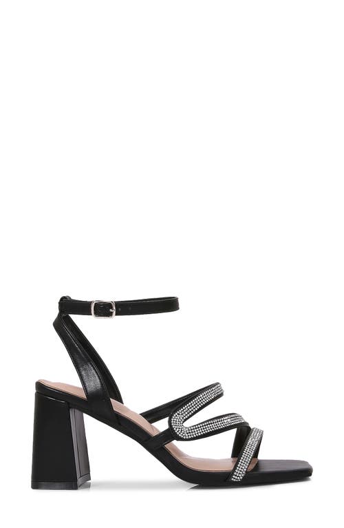 BERNESS BERNESS LILIA RHINESTONE ANKLE STRAP SANDAL
