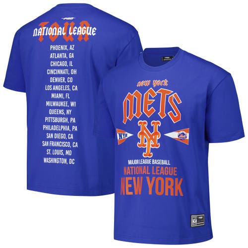 Pro Standard Royal New York Mets Oversized City Tour T-shirt