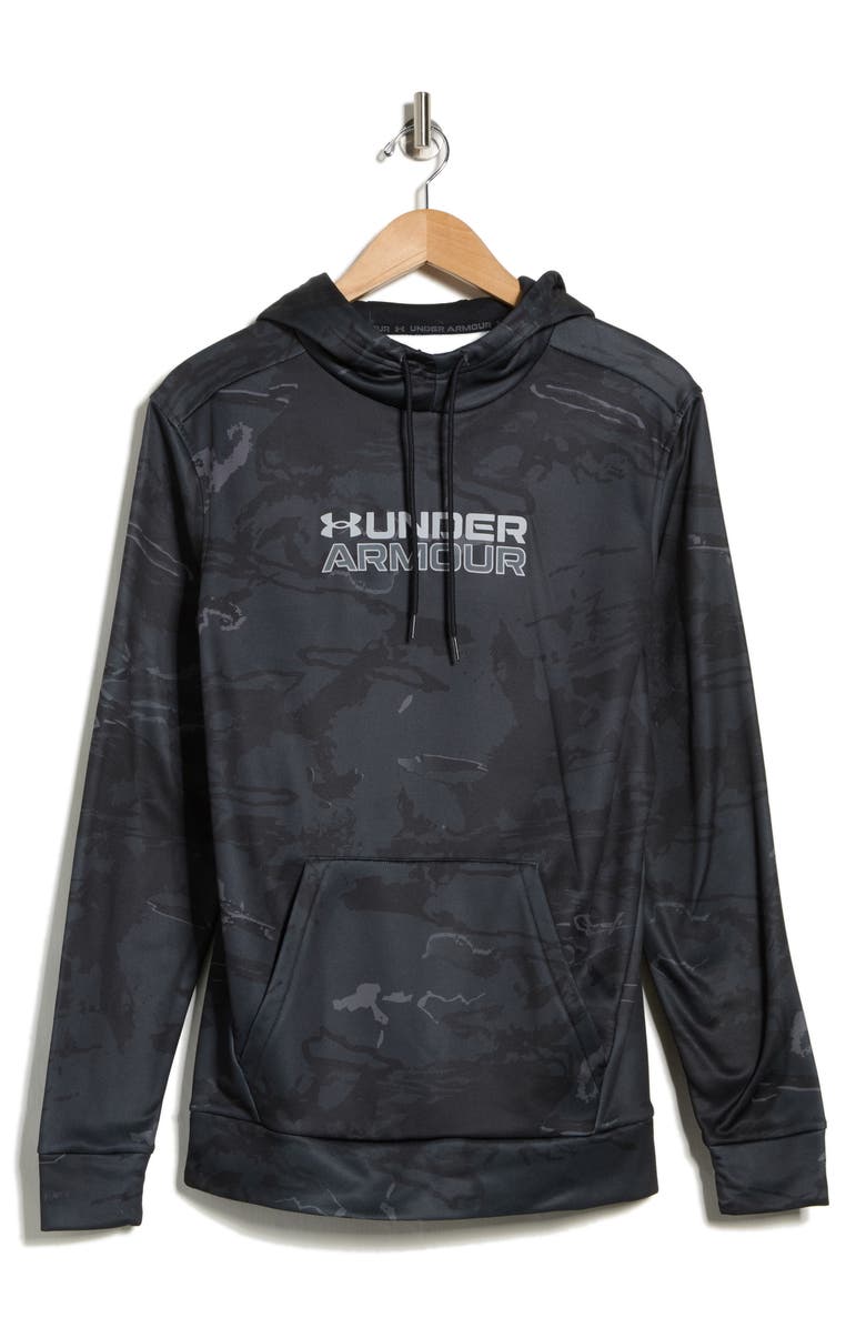 Under Armour Expanse Camo Print Hoodie, Main, color, Black