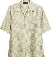 AMIRI MA Polka Dot Silk Camp Shirt