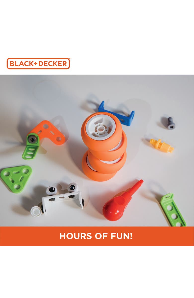 Black + Decker Constructor Airplane Set - 73 Pcs, Alternate, color, Multi-Colored