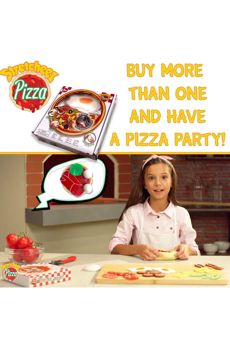 Pizza Play Food Set W/  Surprise Styles & Toppings, Alternate, color, Multicolored