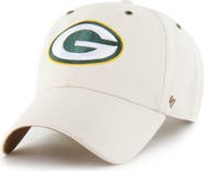 CARHARTT X 47 Men's Carhartt x '47 Natural Green Bay Packers Undyed Clean Up Adjustable Hat