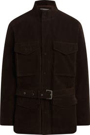Joe's M16 Belted Faux Suede Jacket