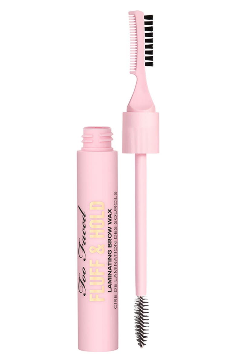 Too Faced Fluff & Hold Clear Laminating & Controlling Liquid Eyebrow Wax, Alternate, color, 