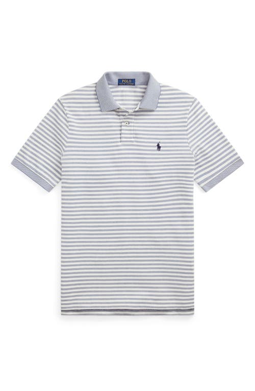 Polo Ralph Lauren Classic Fit Stripe Cotton Piqué Polo
