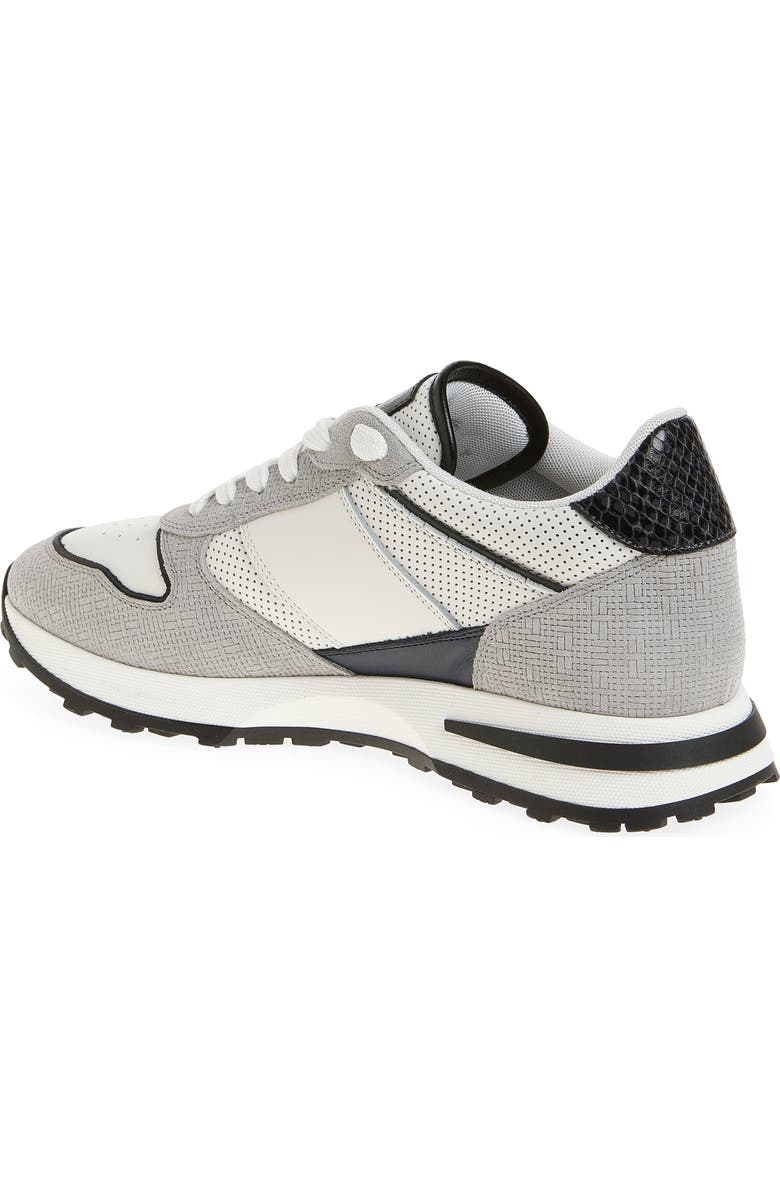 Roberto Cavalli Perforated Sneaker, Alternate, color, Grey