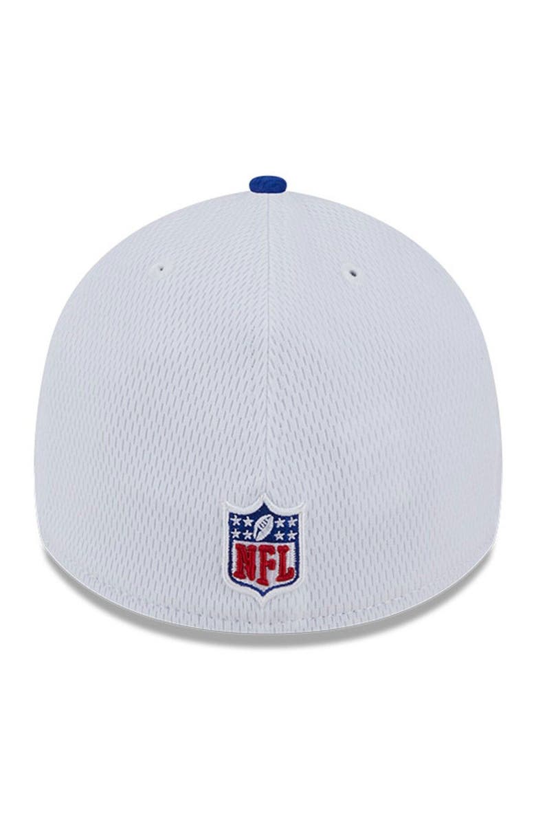 New Era Men's New Era  White/Royal New York Giants 2023 Sideline 39THIRTY Flex Hat, Alternate, color, White