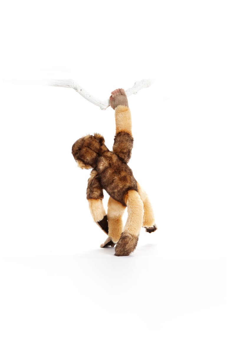 Mungo the Magnetic Monkey Stuffed Animal, Alternate, color, BROWN