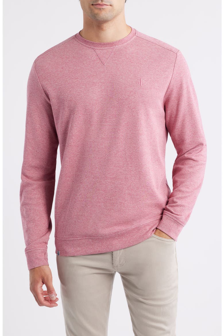 Stones Crewneck Sweatshirt, Main, color, MERLOT