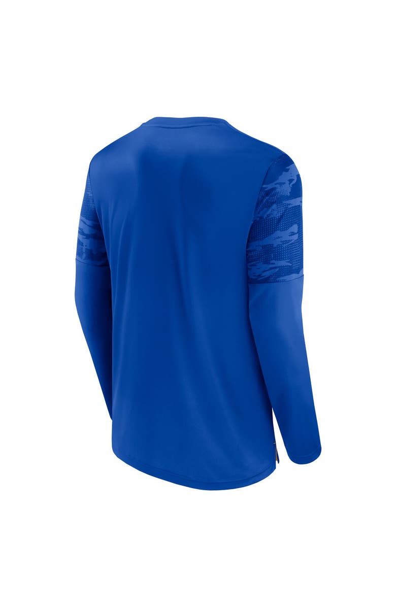 FANATICS Men's Fanatics Branded Royal/Gold Los Angeles Rams Square Off Long Sleeve T-Shirt, Alternate, color,