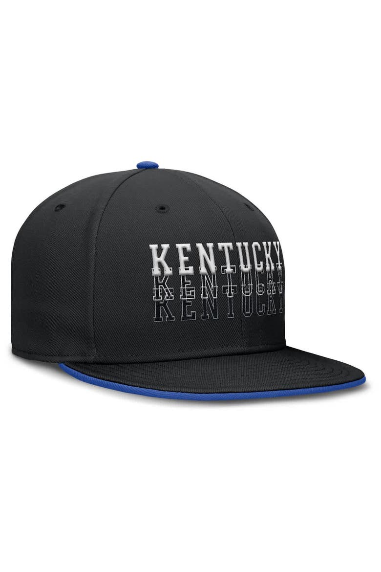 Men's Nike  Black Kentucky Wildcats True Primetime Performance Fitted Hat, Alternate, color, Black
