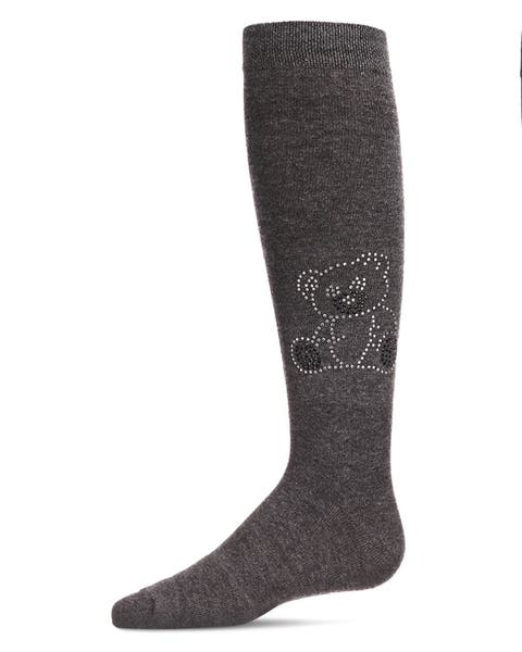 Crystal Bear Knee-High Socks (Little Kid & Big Kid)