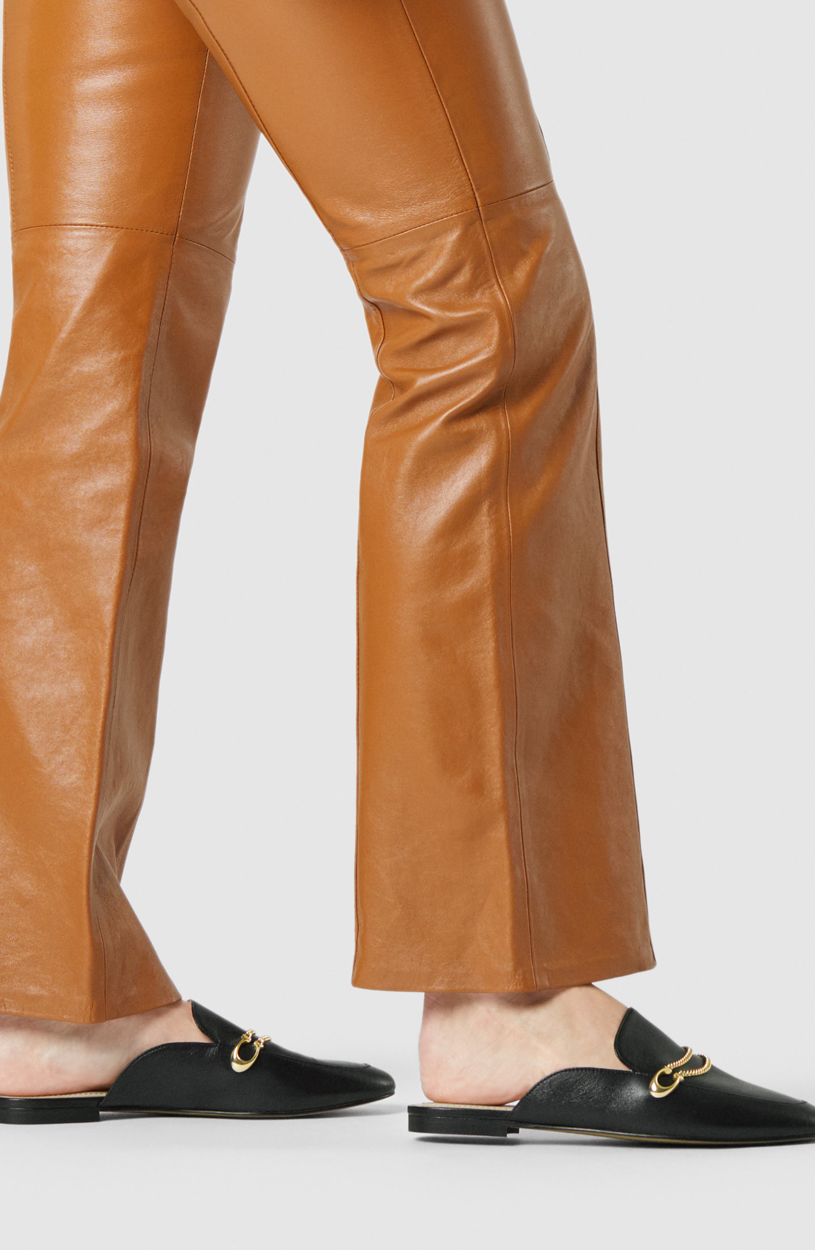 COACH Sawyer Logo Chain Loafer Mule, Alternate, color, 