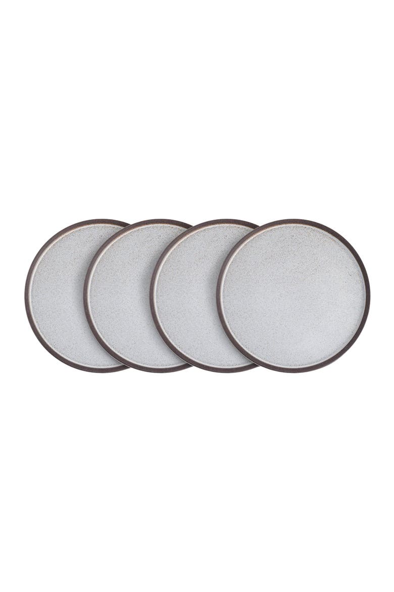 Vince Stoneware 4-Piece Salad Plate Set, Main, color, Gray-Green-Blue