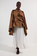Karen Millen Cape Detail Trench Coat