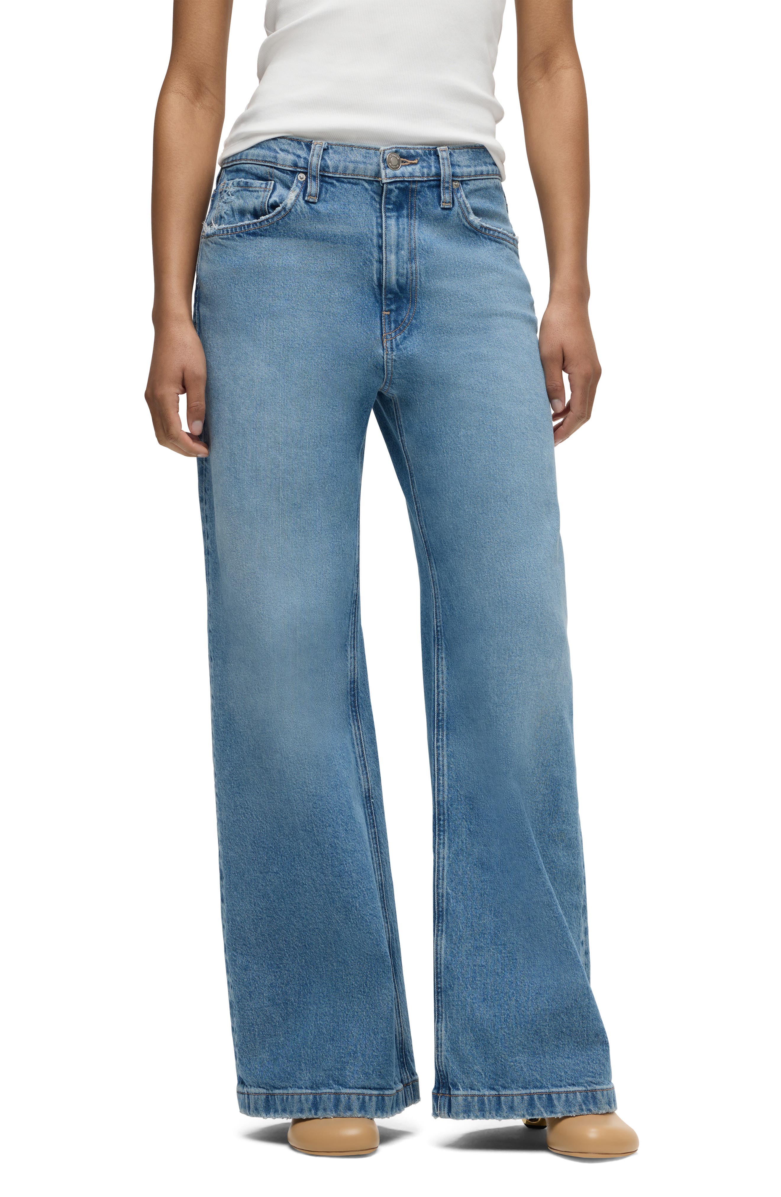 Hudson Jeans Jodie Wide Leg Jeans