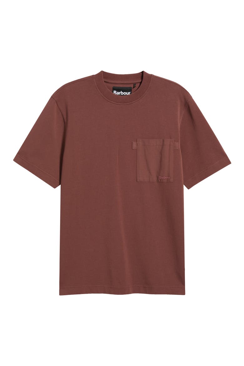 Ivergill Crewneck Pocket T-Shirt, Alternate, color, BURNT PEPPER
