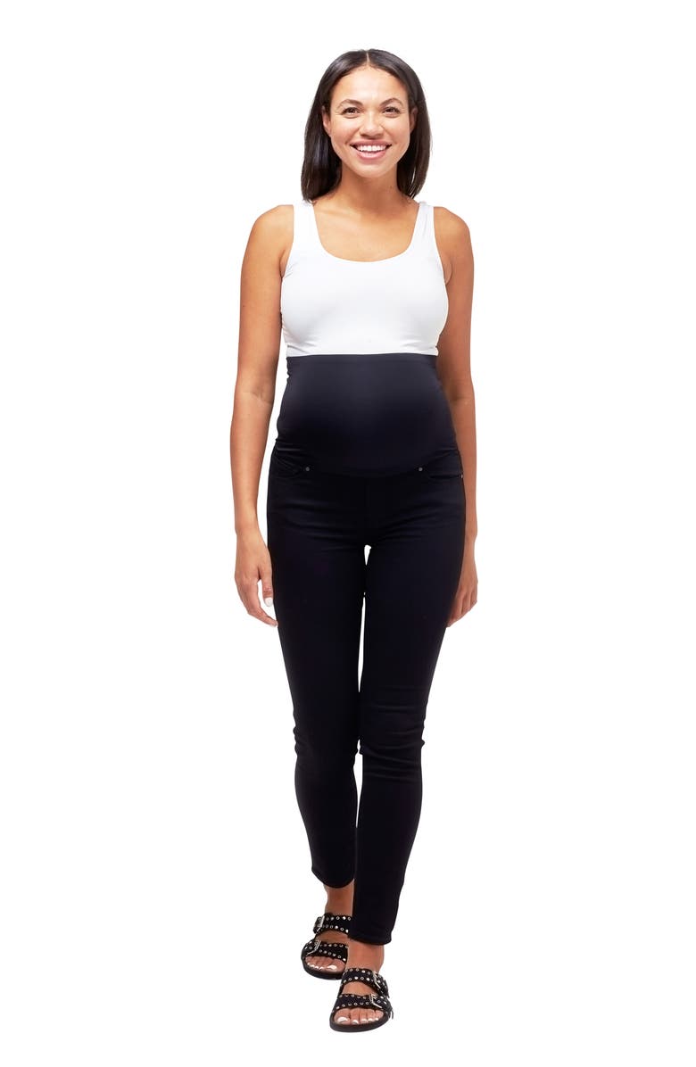 Nom Maternity Soho Skinny Over the Bump Maternity Jeans, Alternate, color, 